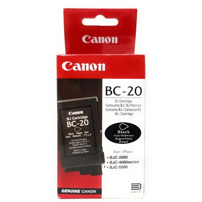 Canon BC-20 Cartouche d'encre d'origine Noir